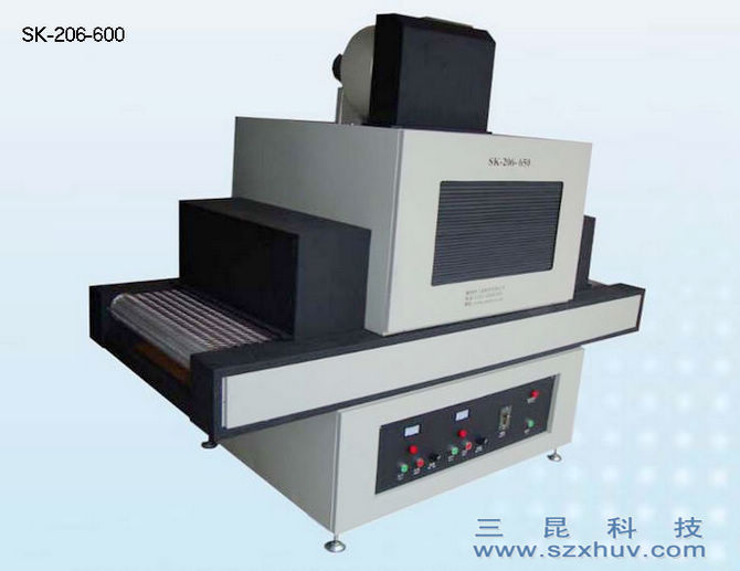 UV curing machine coated paper corrugated paper width SK-206-600